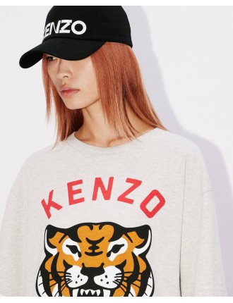 Lucky Tiger' オーバーサイズ Tシャツ ユニセックス