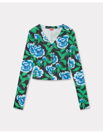 KENZO Peonies' カーディガン