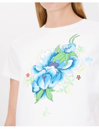 KENZO Peonies' Tシャツ