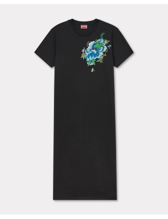 KENZO Peonies' ロング Tシャツ ドレス