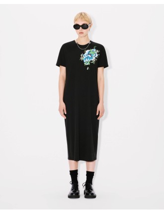 KENZO Peonies' ロング Tシャツ ドレス