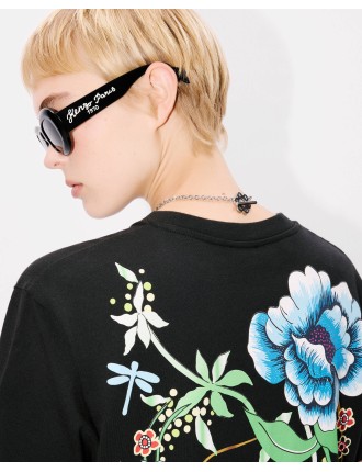 KENZO Peonies' ロング Tシャツ ドレス