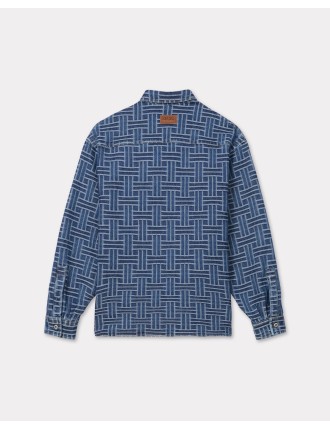 KENZO Weave' ドロップ ショルダー シャツ