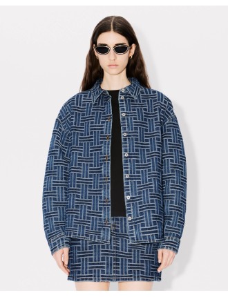 KENZO Weave' ドロップ ショルダー シャツ