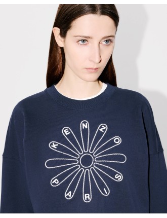 KENZO Marguerite' クロップド エンブロイダリー スウェット