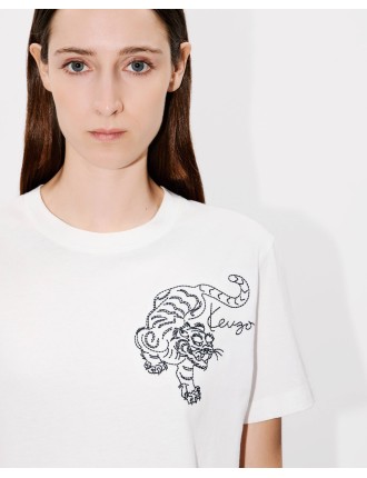 KENZO Star Tiger' エンブロイダリー ルーズ Tシャツ