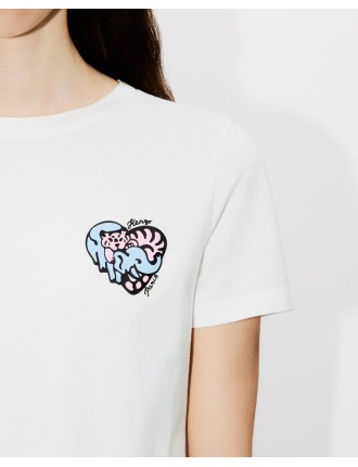 KENZO Jungle Heart' エンブロイダリー  Tシャツ