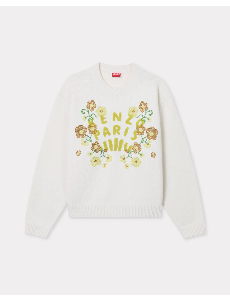 KENZO Jungle Flower' エンブロイダリー ウール ジャンパー