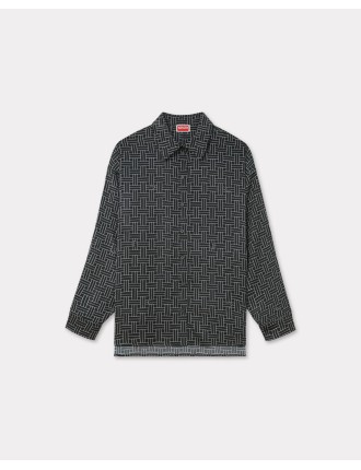 KENZO Weave' ドロップ ショルダー シャツ