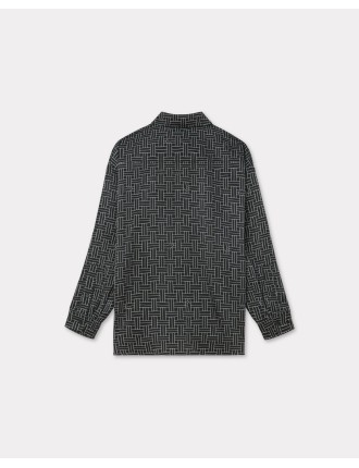 KENZO Weave' ドロップ ショルダー シャツ