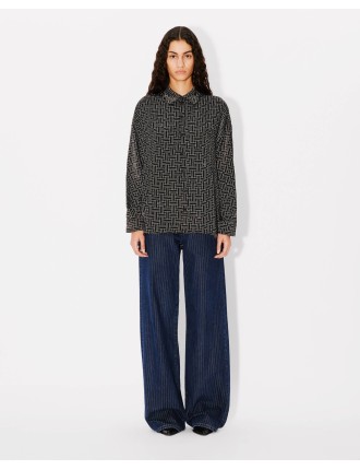 KENZO Weave' ドロップ ショルダー シャツ