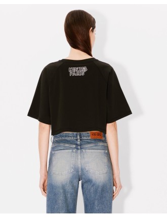 KENZO Constellation' エンブロイダリー クロップド Tシャツ