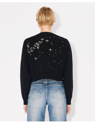 KENZO Constellation' エンブロイダリー クロップド カーディガン