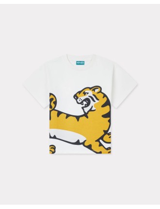 Blue Jungle' コットン Tシャツ