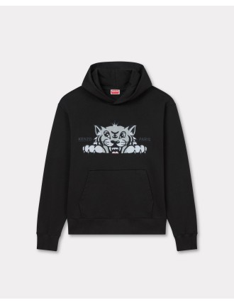 KENZO Happy Tiger' エンブロイダリー フーディー