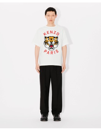 Lucky Tiger' オーバーサイズ Tシャツ ユニセックス