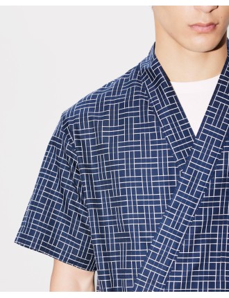 KENZO Weave' KIMONO シャツ