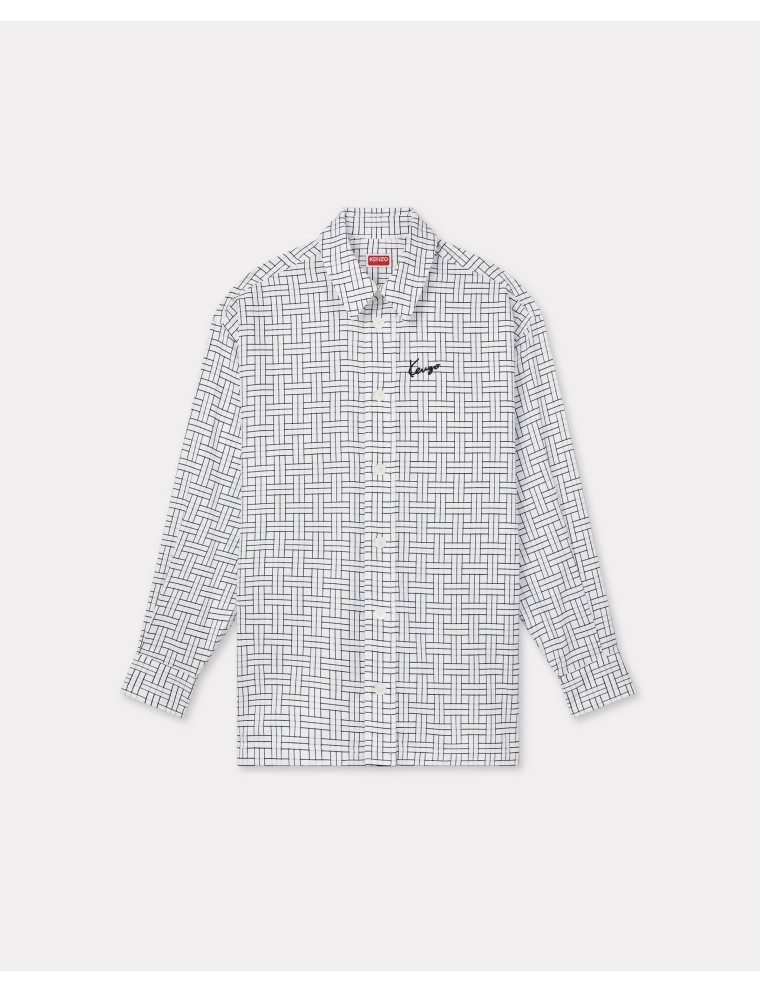 KENZO Weave' オーバーサイズ シャツ