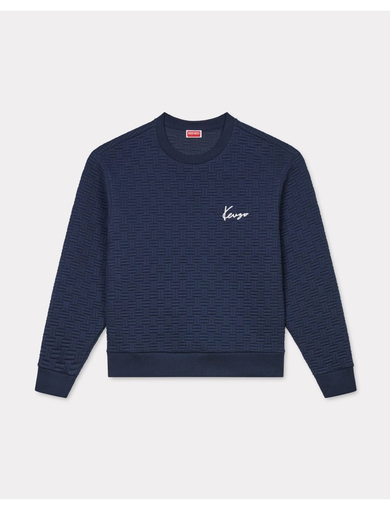 KENZO Weave' エンブロイダリー  スウェット