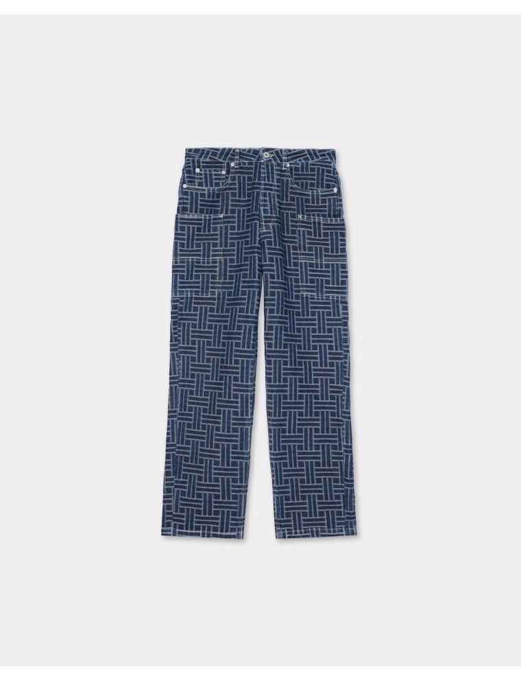 KENZO Weave' カーゴ モンキー フィット ジーンズ