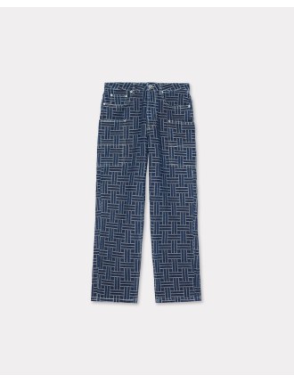 KENZO Weave' カーゴ モンキー フィット ジーンズ