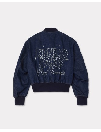 KENZO Constellation' リバーシブル エンブロイダリー ボンバー イン ジャパニーズ デニム