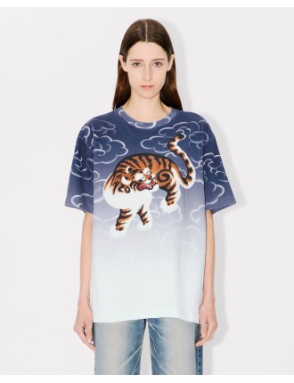 KENZO Cloud Tiger' オーバーサイズ Tシャツ ユニセックス