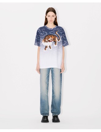 KENZO Cloud Tiger' オーバーサイズ Tシャツ ユニセックス