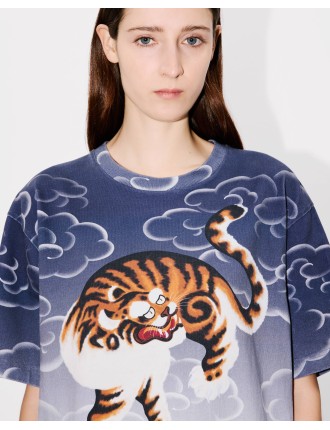 KENZO Cloud Tiger' オーバーサイズ Tシャツ ユニセックス