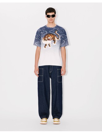 KENZO Cloud Tiger' オーバーサイズ Tシャツ ユニセックス