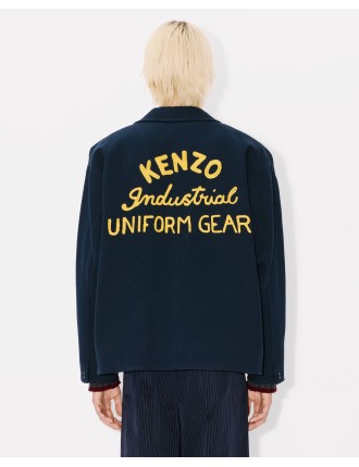 KENZO Drawn Varsity' エンブロイダリー ワークウエア ジャケット