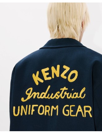 KENZO Drawn Varsity' エンブロイダリー ワークウエア ジャケット