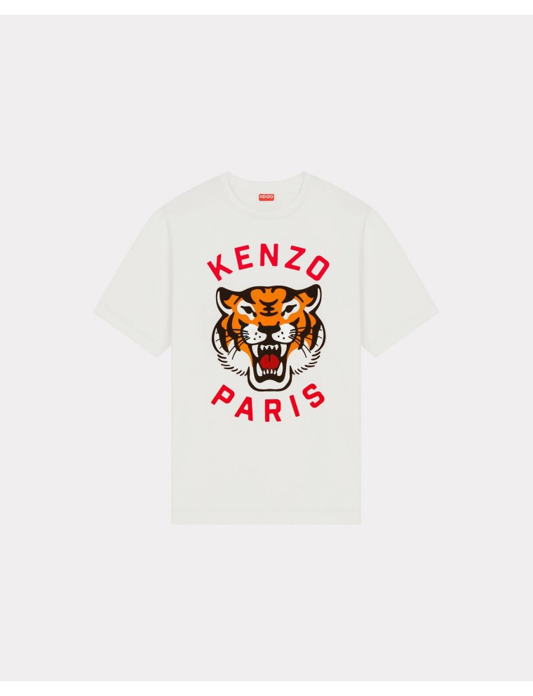 Lucky Tiger' オーバーサイズ Tシャツ ユニセックス