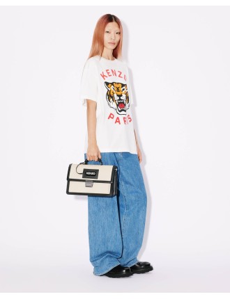 Lucky Tiger' オーバーサイズ Tシャツ ユニセックス