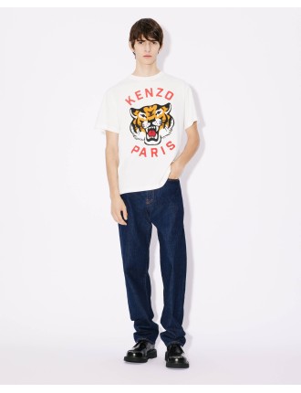 Lucky Tiger' オーバーサイズ Tシャツ ユニセックス