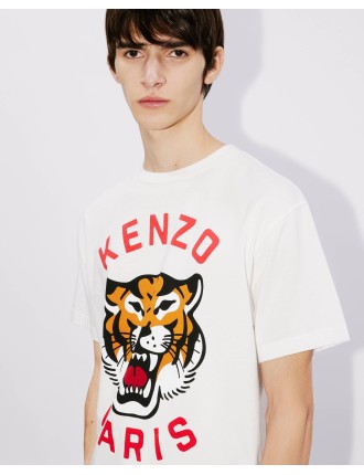 Lucky Tiger' オーバーサイズ Tシャツ ユニセックス