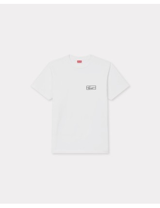 KENZO Weave' エンブロイダリー スリム Tシャツ