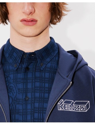 KENZO Kube' エンブロイダリー ジップ フーディー