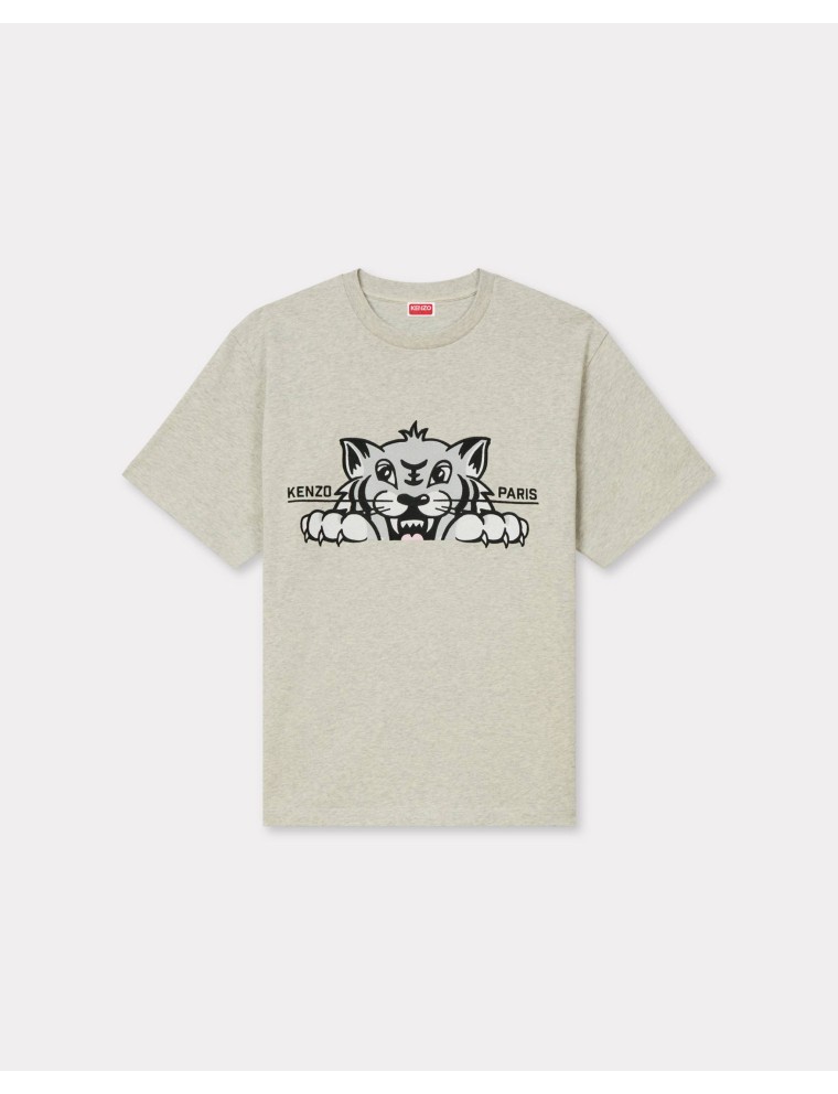 KENZO Happy Tiger' エンブロイダリー オーバーサイズ Tシャツ