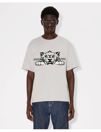 KENZO Happy Tiger' エンブロイダリー オーバーサイズ Tシャツ