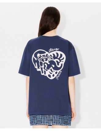 KENZO Jungle Heart' オーバーサイズ エンブロイダリー Tシャツ