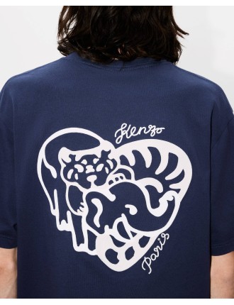 KENZO Jungle Heart' オーバーサイズ エンブロイダリー Tシャツ