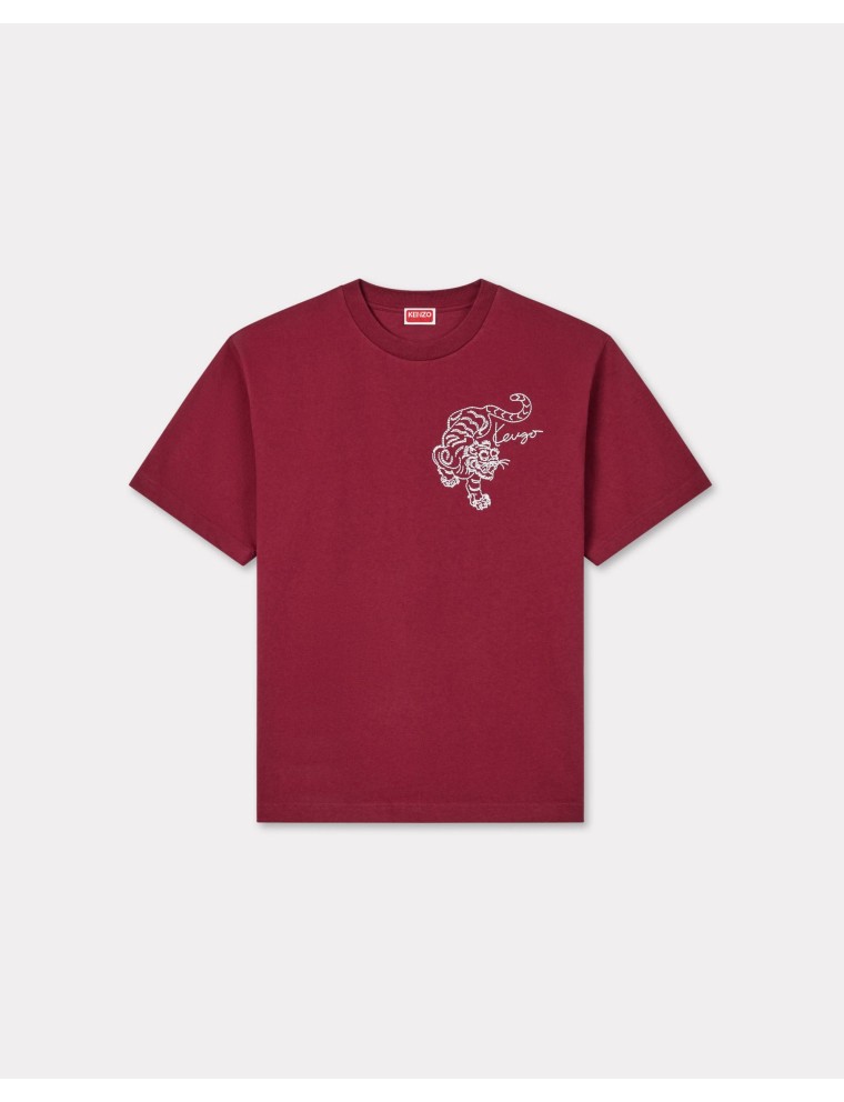 KENZO Star Tiger' エンブロイダリー オーバーサイズ Tシャツ