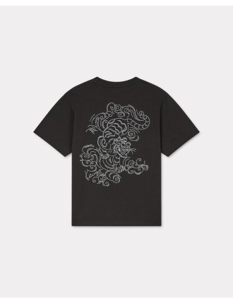 KENZO Star Tiger' エンブロイダリー オーバーサイズ Tシャツ