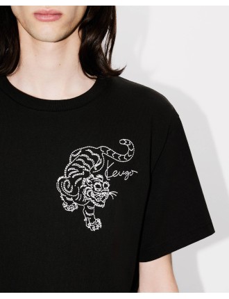 KENZO Star Tiger' エンブロイダリー オーバーサイズ Tシャツ