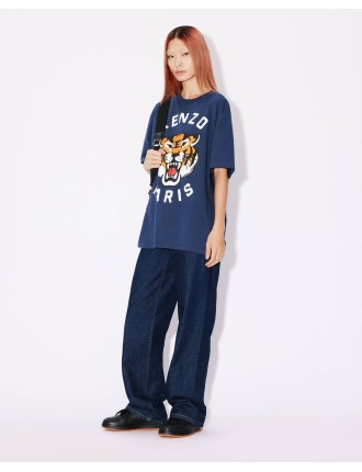 Lucky Tiger' オーバーサイズ Tシャツ ユニセックス