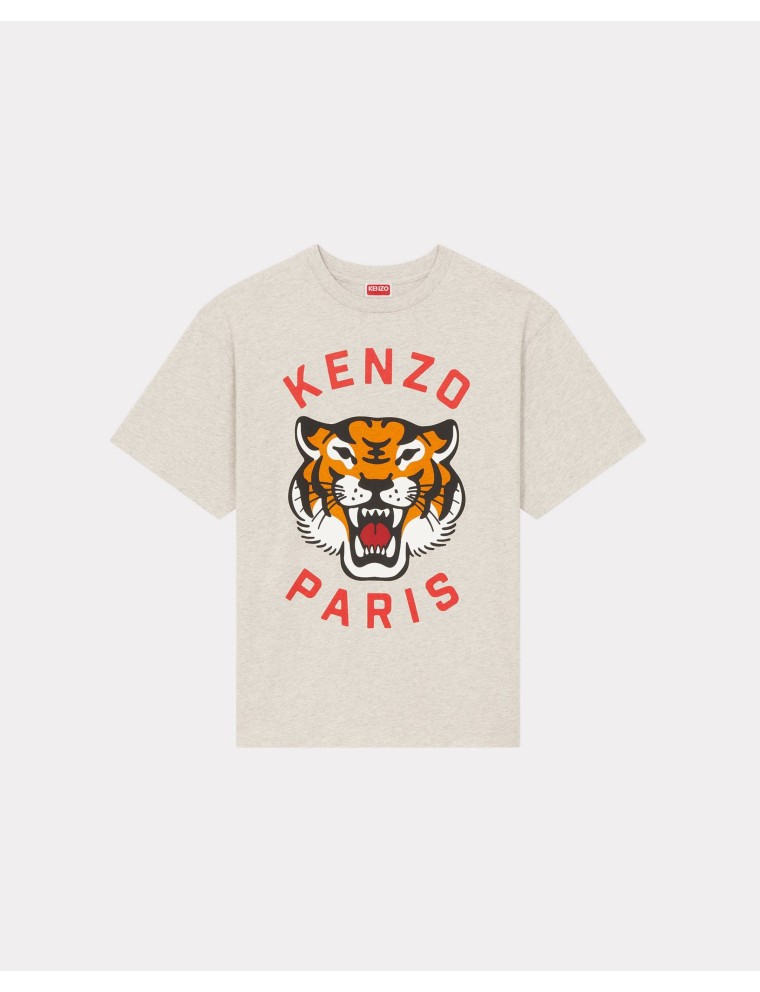 Lucky Tiger' オーバーサイズ Tシャツ ユニセックス